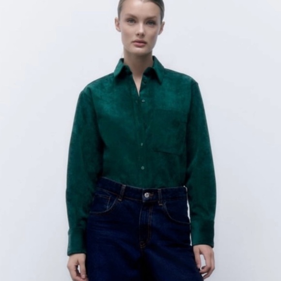 FINE-WALED CORDUROY SHIRT - Picture 1 of 7